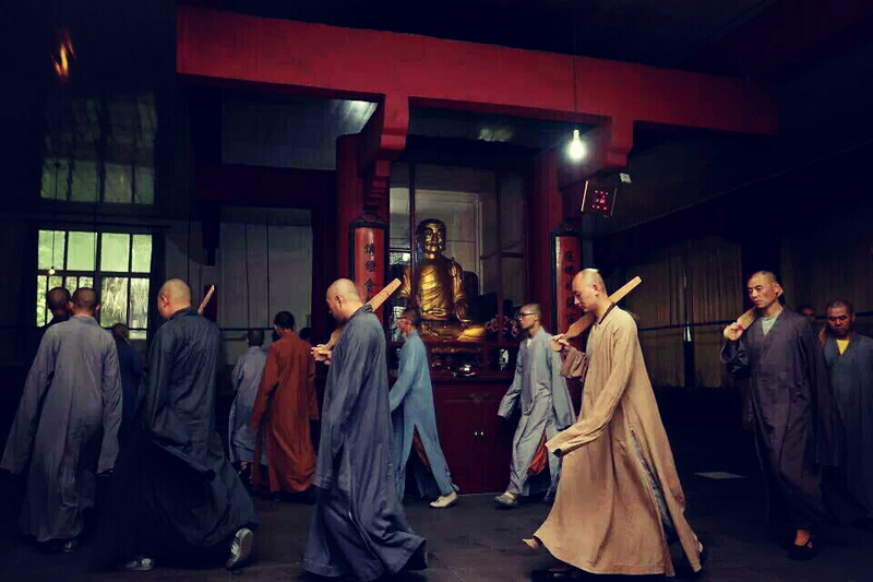 禅堂跑香的规矩